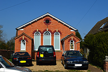The former Moravian chapel April 2015